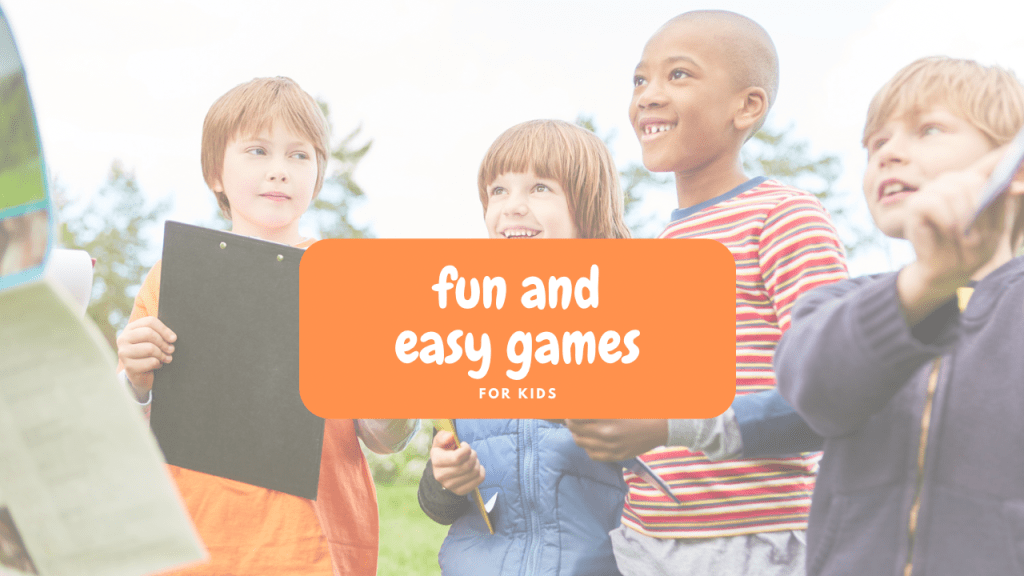 Fun and Easy Games for Kids: Free Printable Worksheets&nbsp;Included!